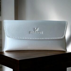 SWAROVSKI SILVER SUNGLASS CASE